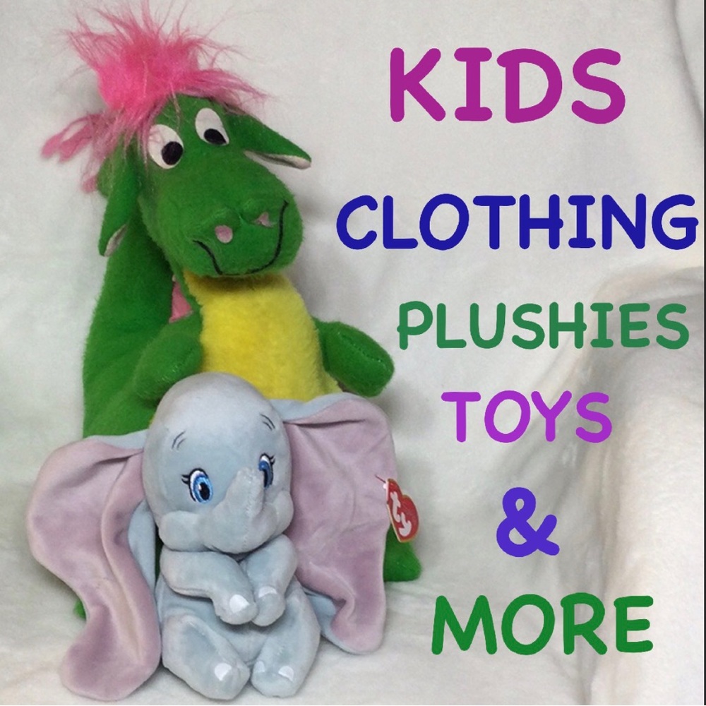 Kids Clothing, Plushies, Toys & More